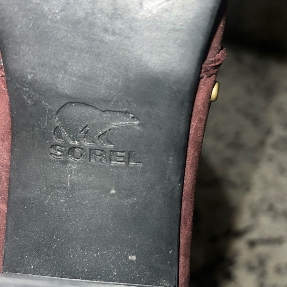 Sorel boots.  Size 8.  Rarely worn.
